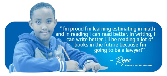 Power Scholars Explorer testimonial